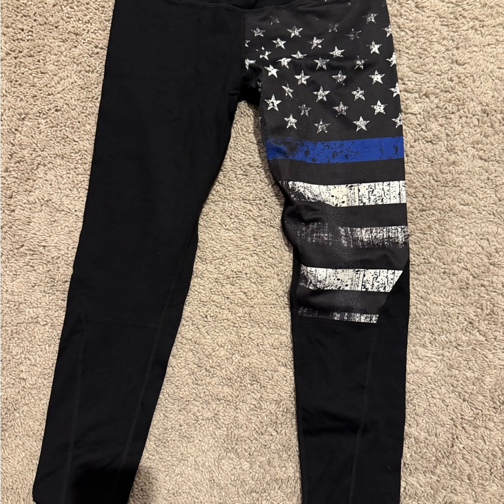Born Primitive Black and Blue Leggings